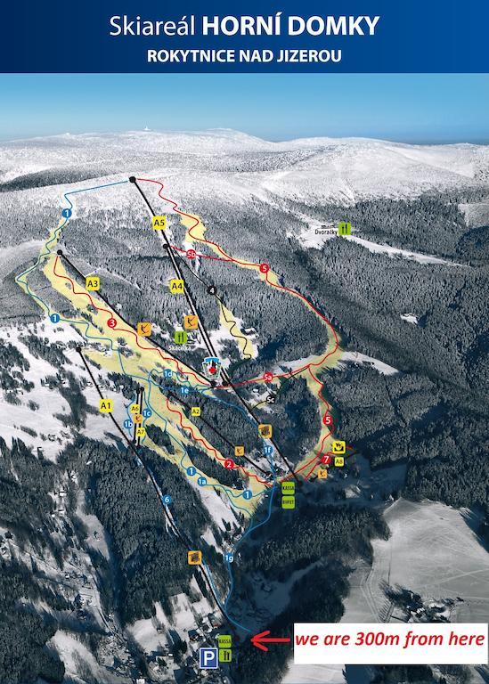 Apartmany Ski Lift Рокицани Экстерьер фото