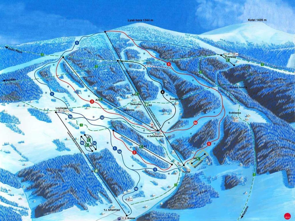 Apartmany Ski Lift Рокицани Экстерьер фото